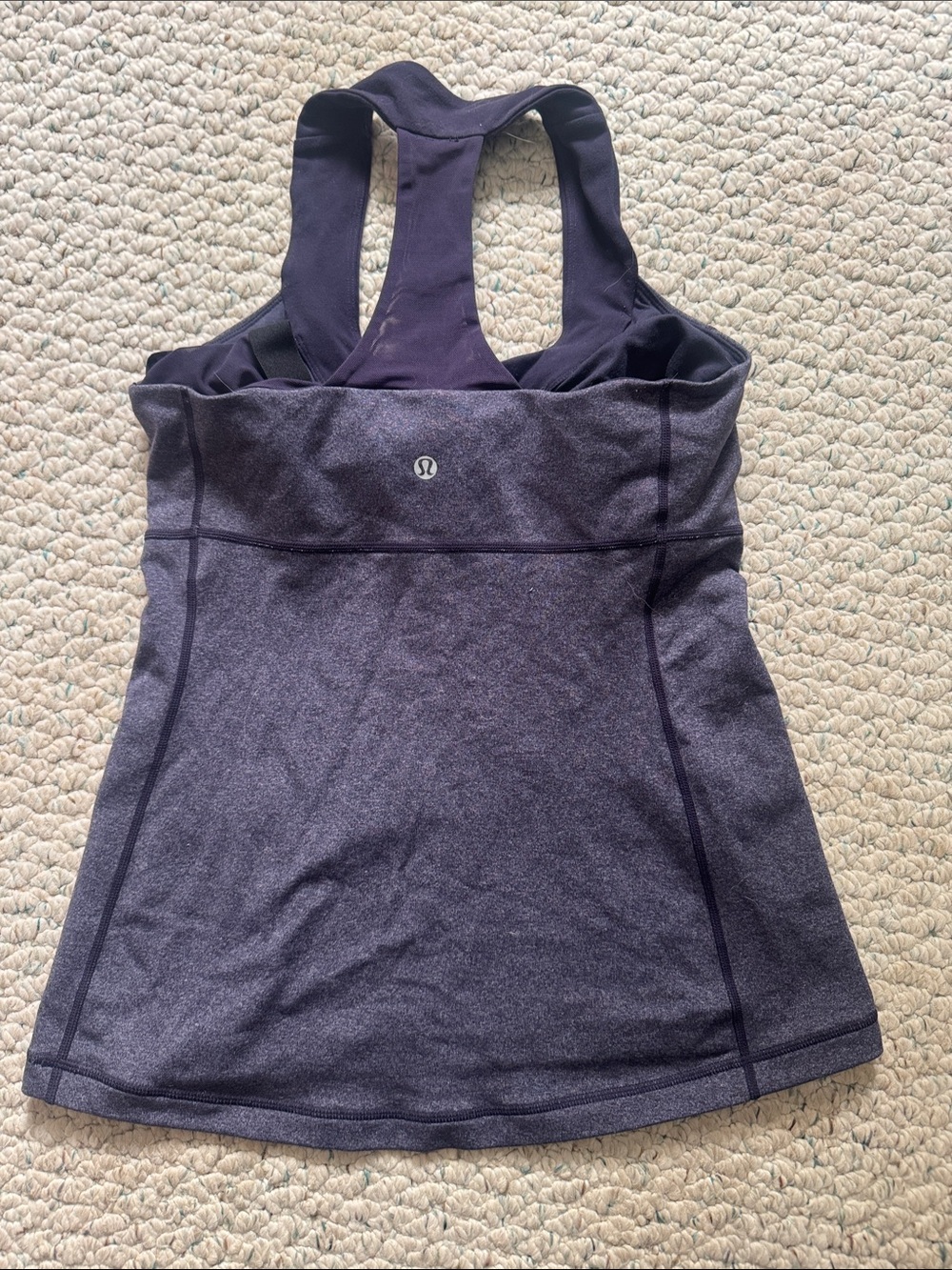 Lululemon Racerback Built-In Bra Tank Top - Picture 2 of 4